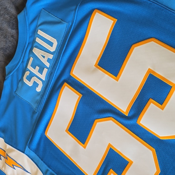 BNWT Mitchell & Ness Seau Powder Blue - Picture 3 of 6